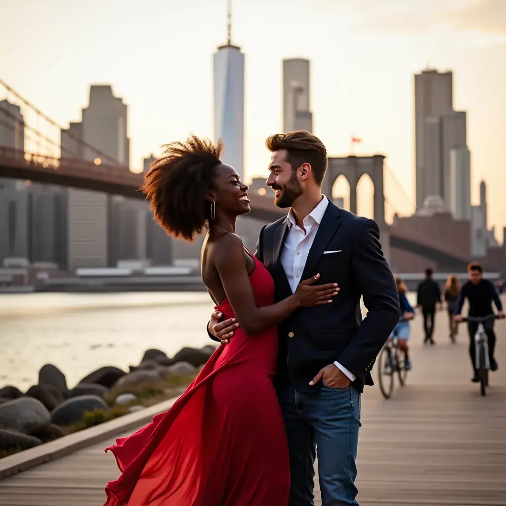 Teatr Broadway z iluminacjami, przyciągający tłumy turystów.